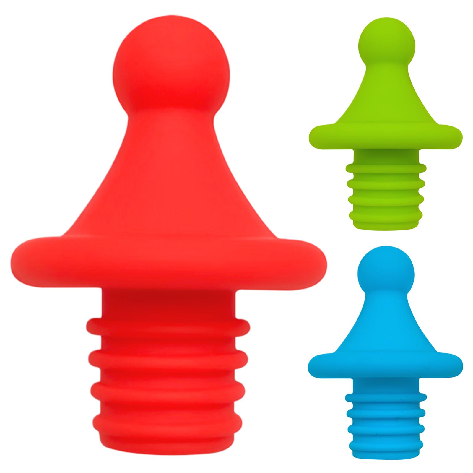 Wine Beer Champagne - Silicone Wine Stopper Beverage Bottle Stopper