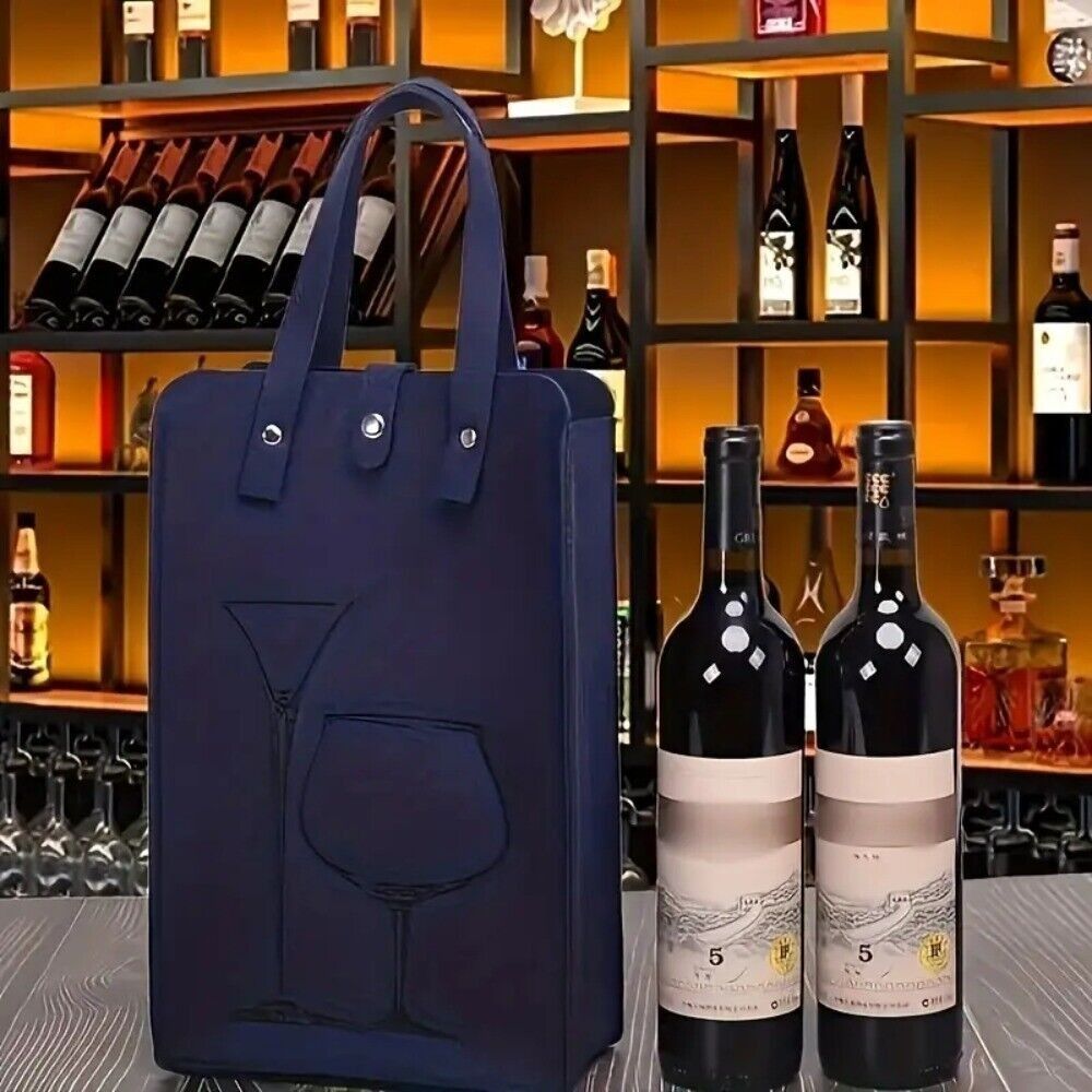 Wine & Beer Shop Photos - High Quality Felt Red Wine Bag