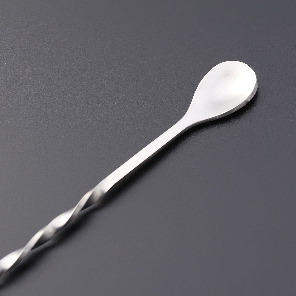 Bar Spoon Twisted - Stainless Steel Twisted Spoon Mixing Fork
