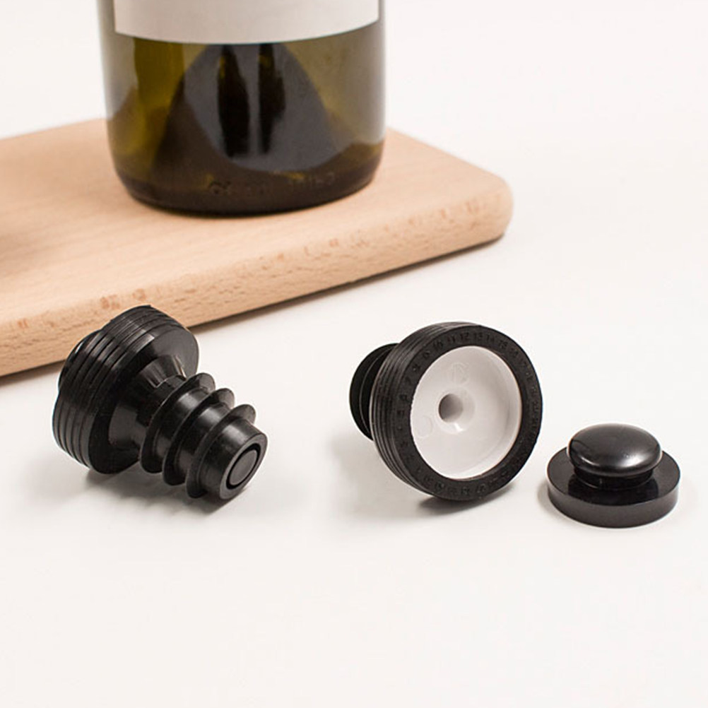Wine Stopper Vacuum - Premium Food Grade Silicone Wine Bottle
