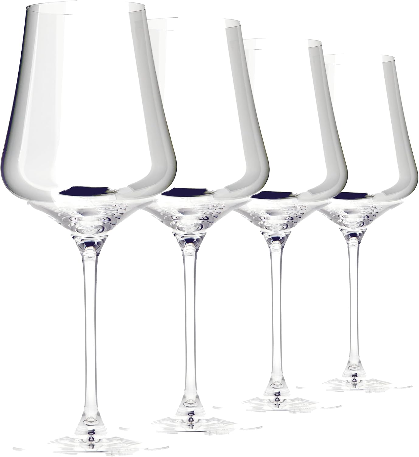 Wine Glass Set Crystal - StandArt Crystal Wine Glasses, Set of
