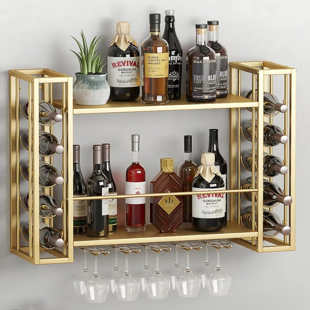 Wine Rack Wall Mount - Wall Mounted Wine Rack, Wine Rack