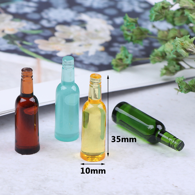 6Pcs 1:12 Dollhouse Miniature  - đánh giá và giá Wine Y Beer