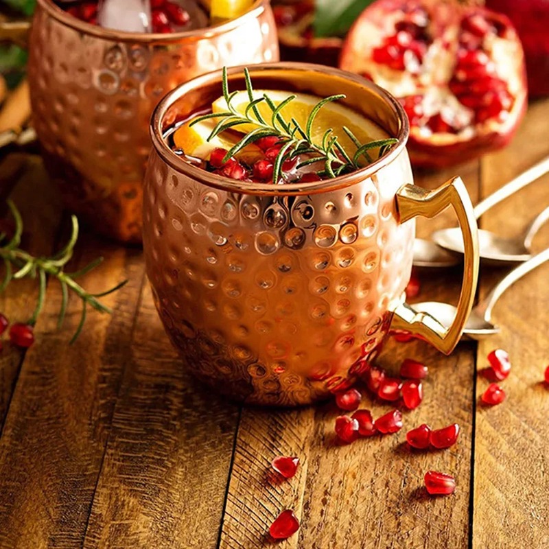1-6PCS Cocktail Wine Cup Mosco - đánh giá và giá Wine Beer Champagne