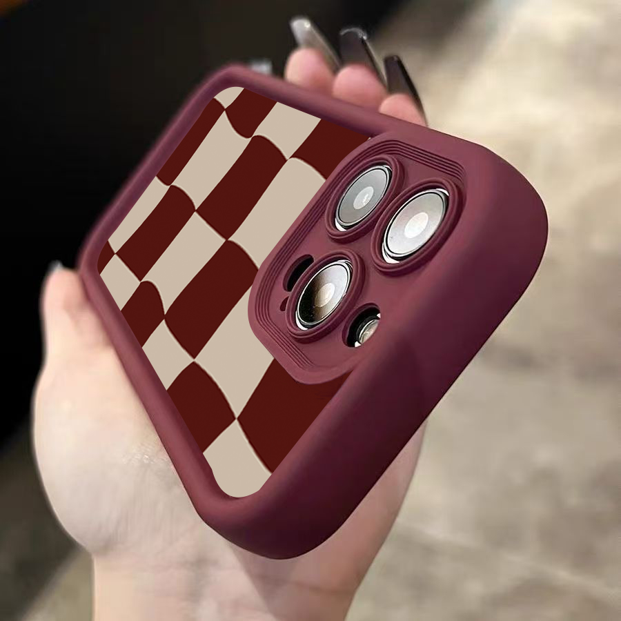 Wine Red Deform Grid Pattern P - đánh giá và giá Wine & Beer Shop Photos