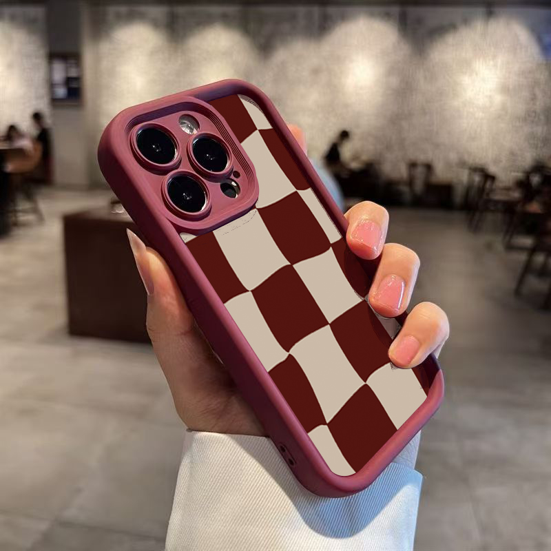Wine Red Deform Grid Pattern P - đánh giá và giá Wine & Beer Shop Photos
