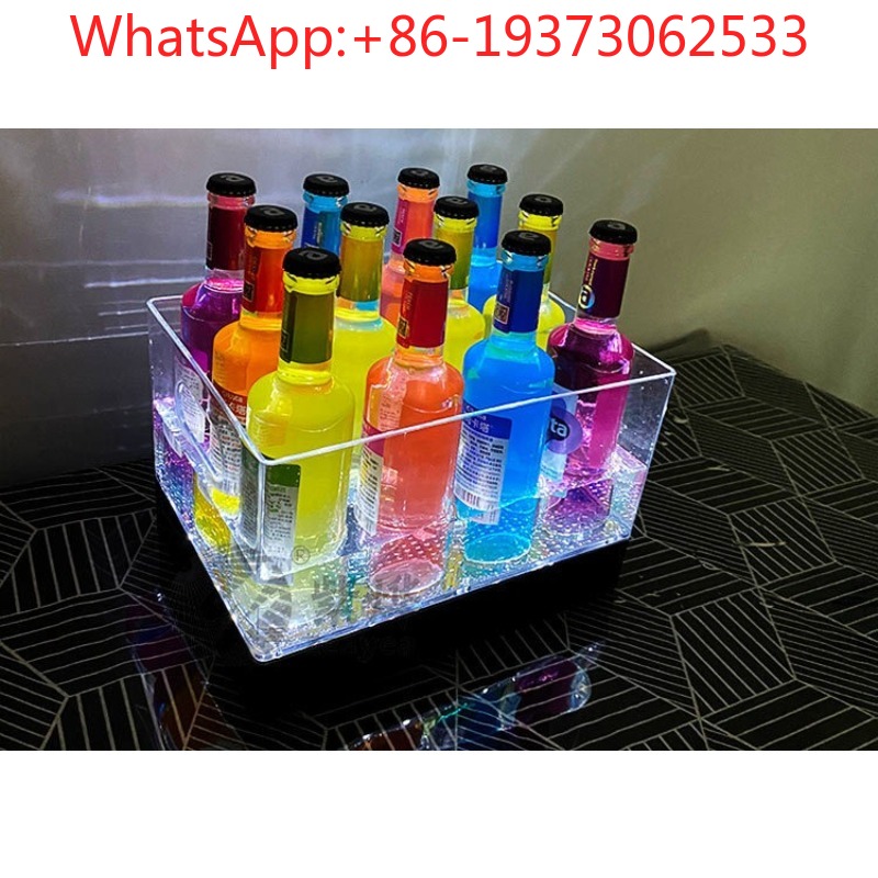 Square Luminous Ice Bucket Bar - đánh giá và giá Wine Beer Champagne