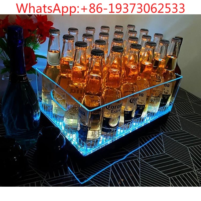 Square Luminous Ice Bucket Bar - đánh giá và giá Wine Beer Champagne