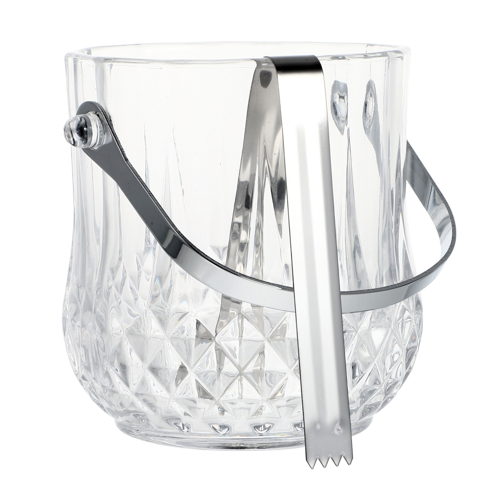 Glass Ice Bucket Portable Tran - đánh giá và giá Wine Beer Restaurant