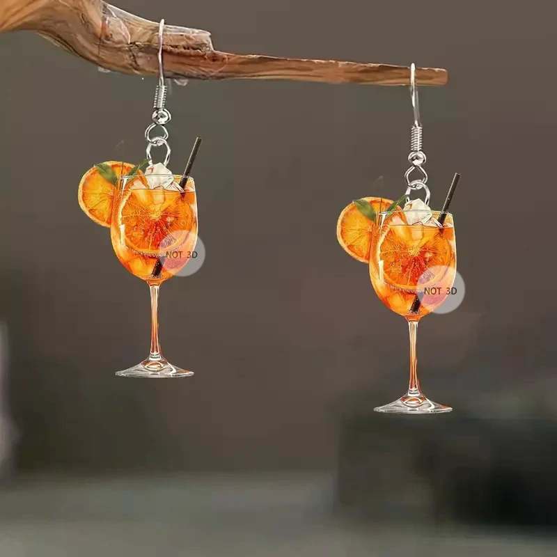Fashion 2D Flat Design Earring - đánh giá và giá Wine Beer Festival