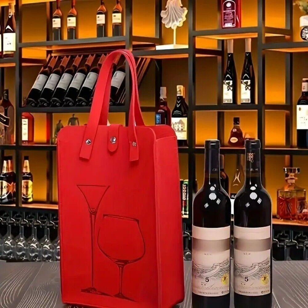 High Quality Felt Red Wine Bag - đánh giá và giá Wine & Beer Shop Photos