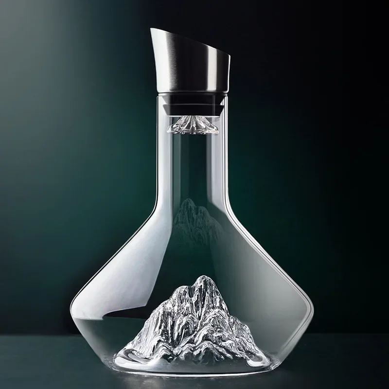 1500ML  Whiskey Decanter  Wine - đánh giá và giá Wine Glass Set Crystal