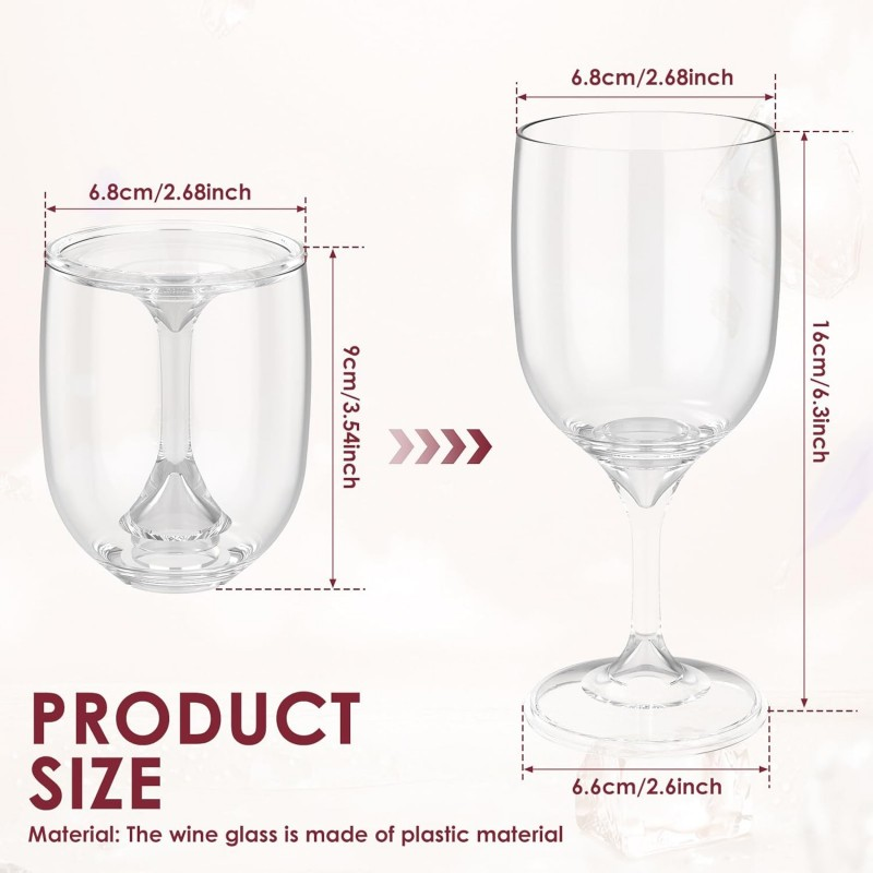 Folding Wine Glass Transparent - đánh giá và giá Wine & Beer Shop Photos