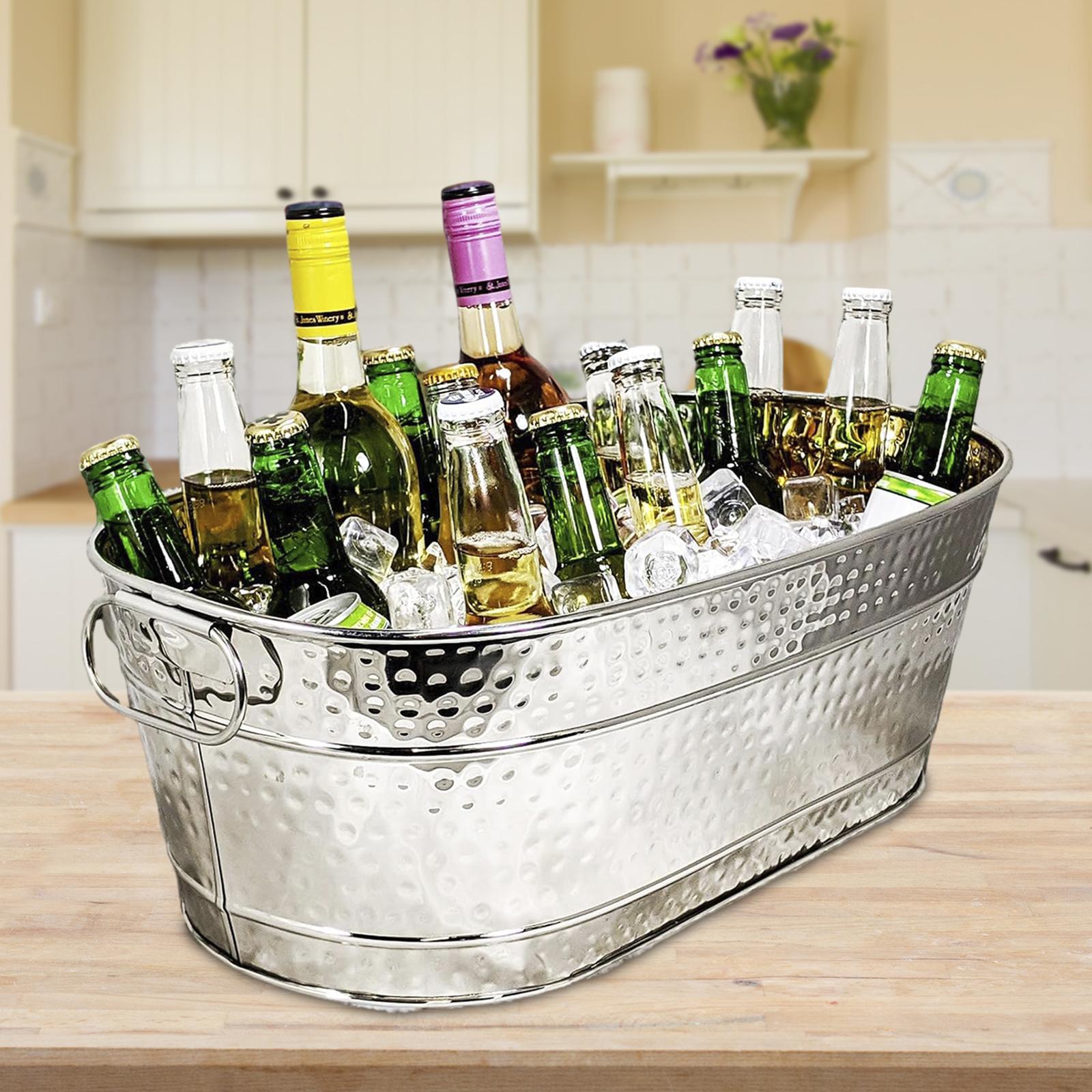 Ice Bucket Galvanized Tub Stor - đánh giá và giá Wine Beer Champagne