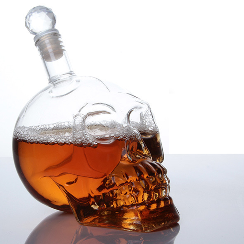 Creative Skull Head Decanter C - đánh giá và giá Wine Glass Set Crystal