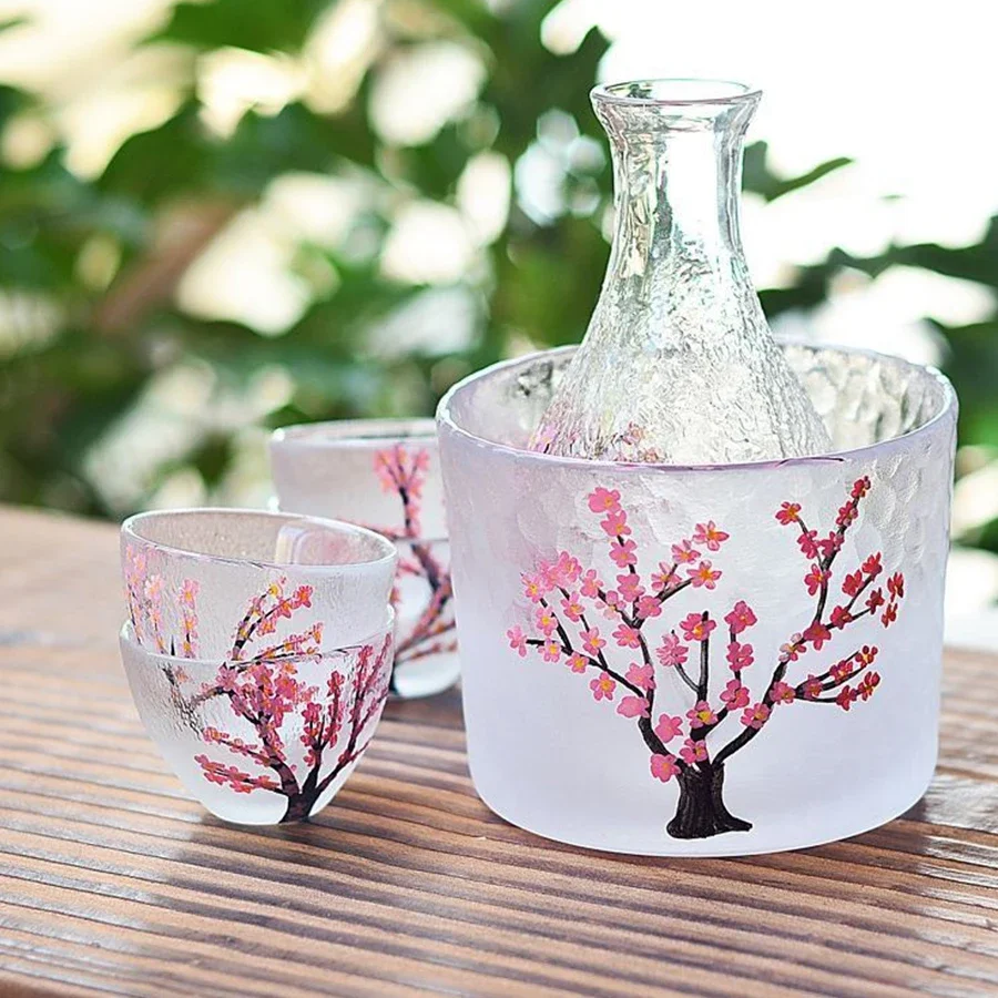6 pcs/set Japanese style Sake  - đánh giá và giá Wine Glass Set Crystal