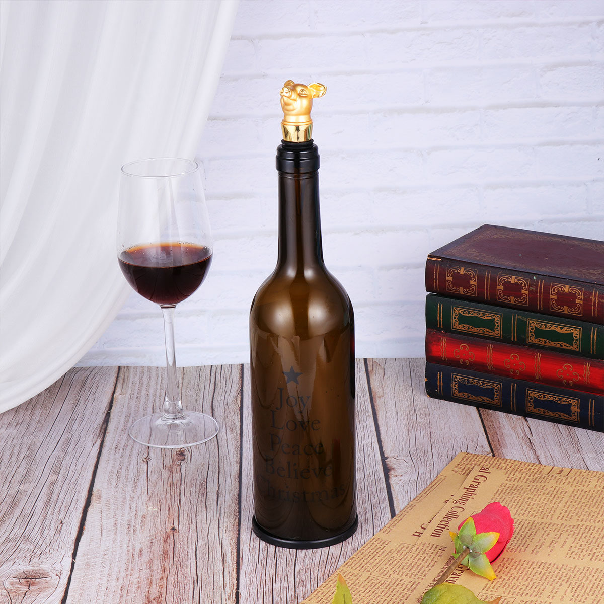 1Pcs Creative Pig Wine Stopper - đánh giá và giá Wine Beer Restaurant