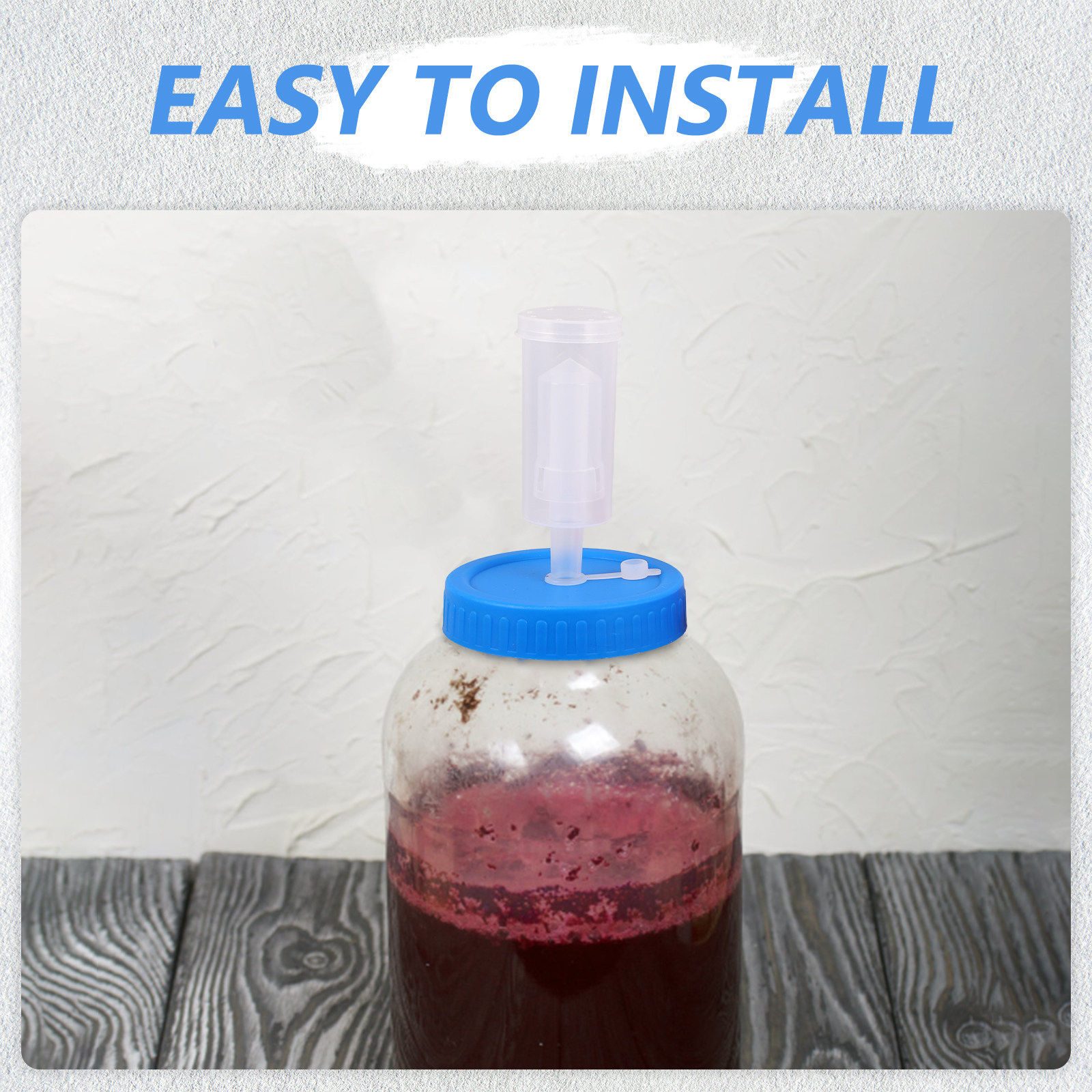 2Pcs Fermentation Lid with Air - đánh giá và giá Wine Beer And Mead