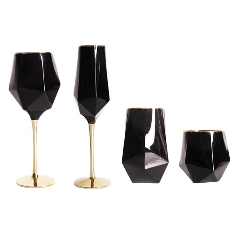Pure Black Crystal Golden Edge - đánh giá và giá Wine Beer Champagne