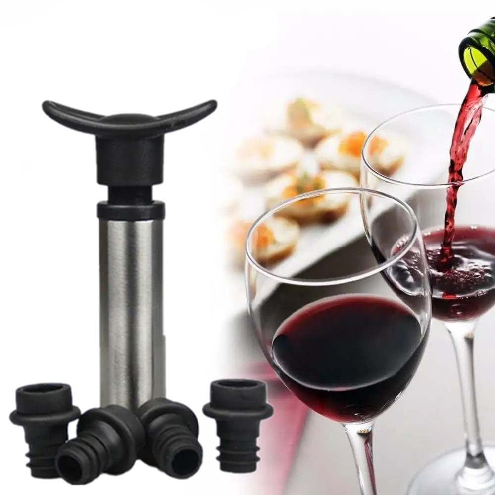 Wine Stopper with Vacuum Wine  - đánh giá và giá Wine Stopper Vacuum