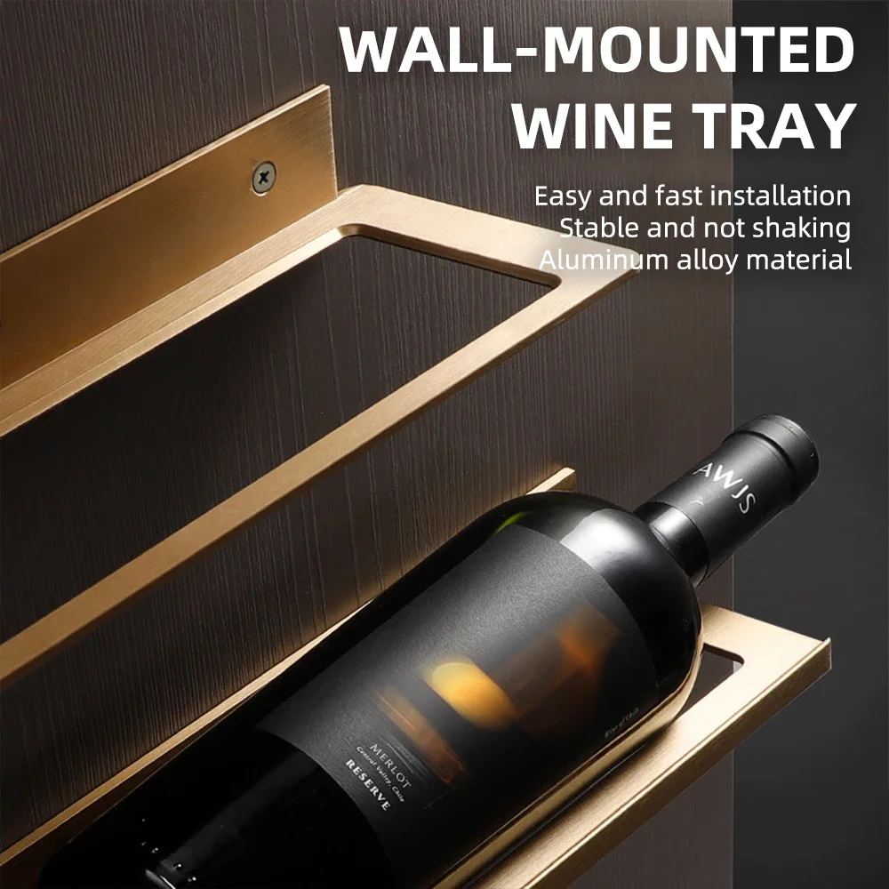 Aluminum Alloy Wine Rack,Wine  - đánh giá và giá Wine Rack Wall Mount