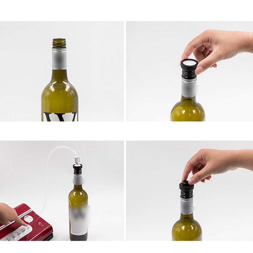 Premium Food Grade Silicone Wi - đánh giá và giá Wine Stopper Vacuum