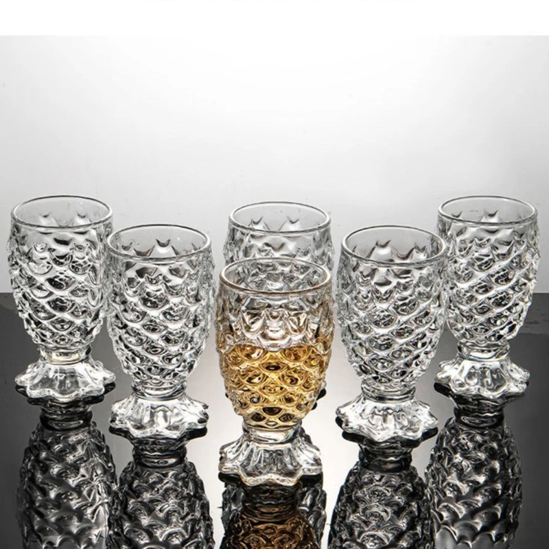 yes6pcs Set Mermaid Glass Cup  - đánh giá và giá Wine Glass Set Crystal