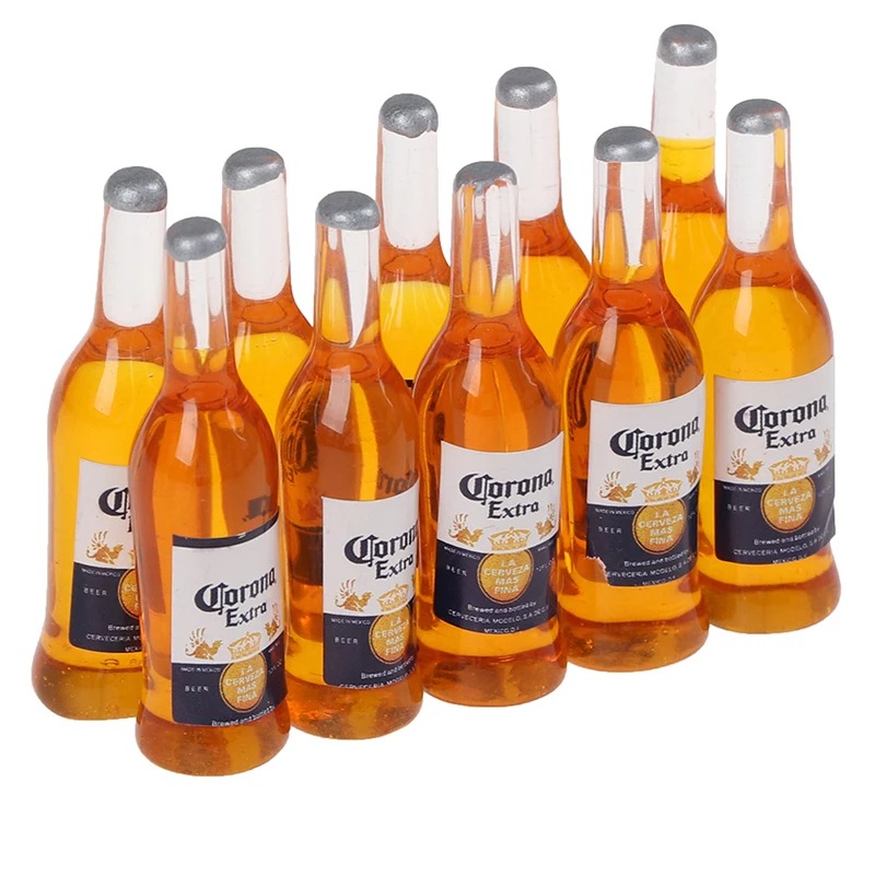 10Pcs 1:12 Scale Mini Resin Be - đánh giá và giá Wine Y Beer